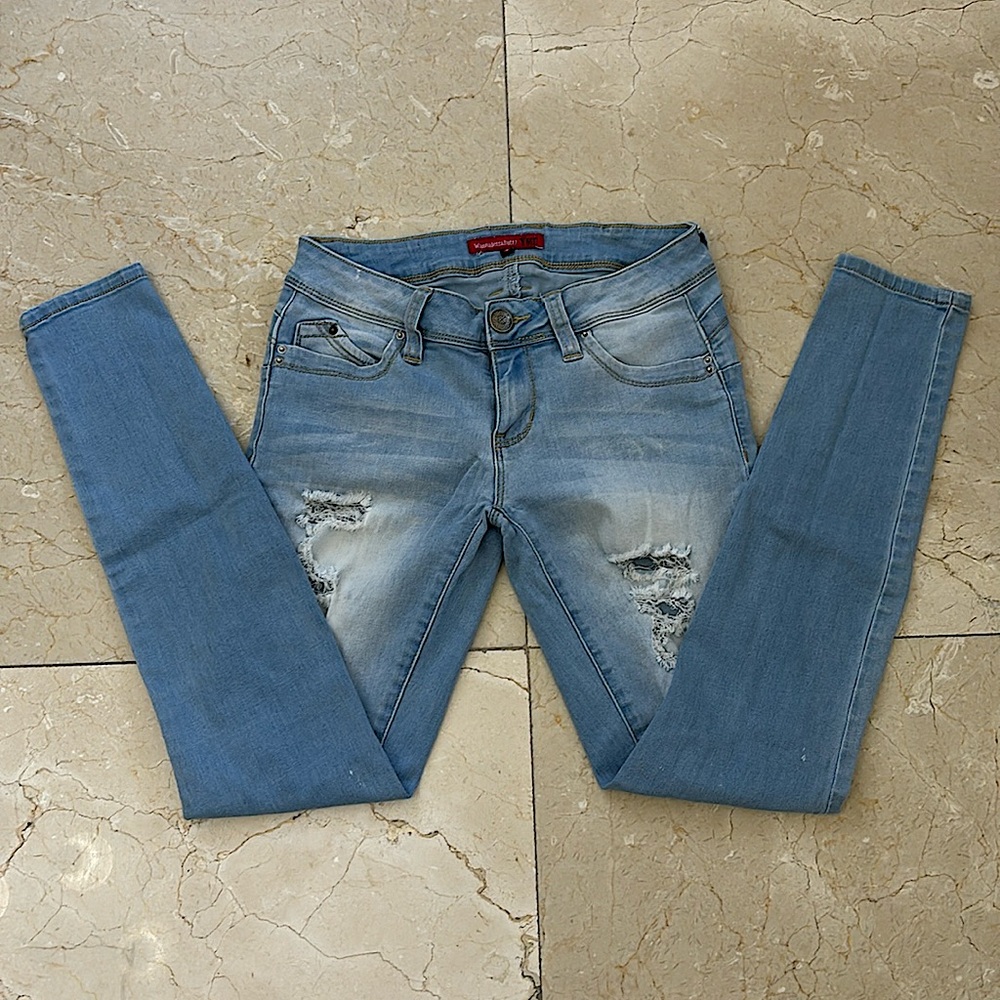 💋Wanna ♥️Betta 💋Butt?🍑Shapes your bum nice !!! Woman’s Jean Sz: 5